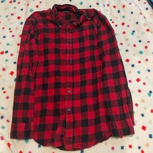 Nice and warm red flannel for this fall and winter